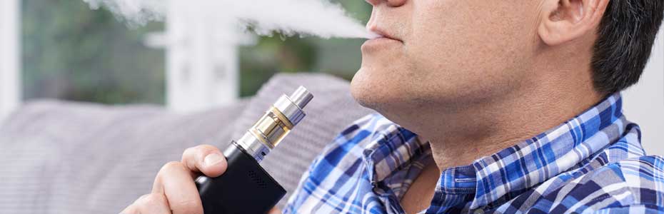 vaping at home